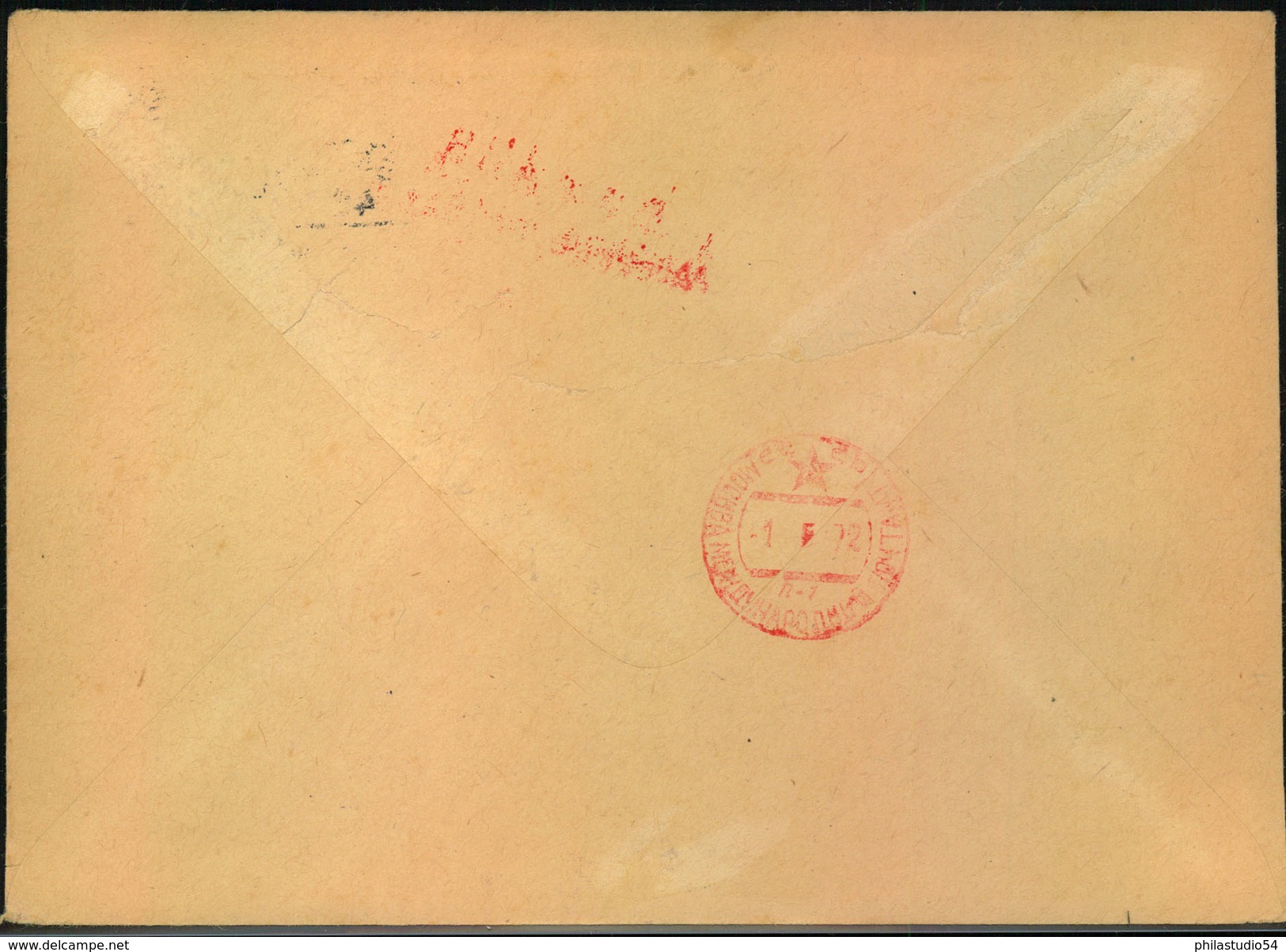 1972, Geburtstagspost Der Dessauer Pioniere In Die UdSSR  Mit Stempel DESSAU PIONIER-POSTAMT - Sonstige & Ohne Zuordnung