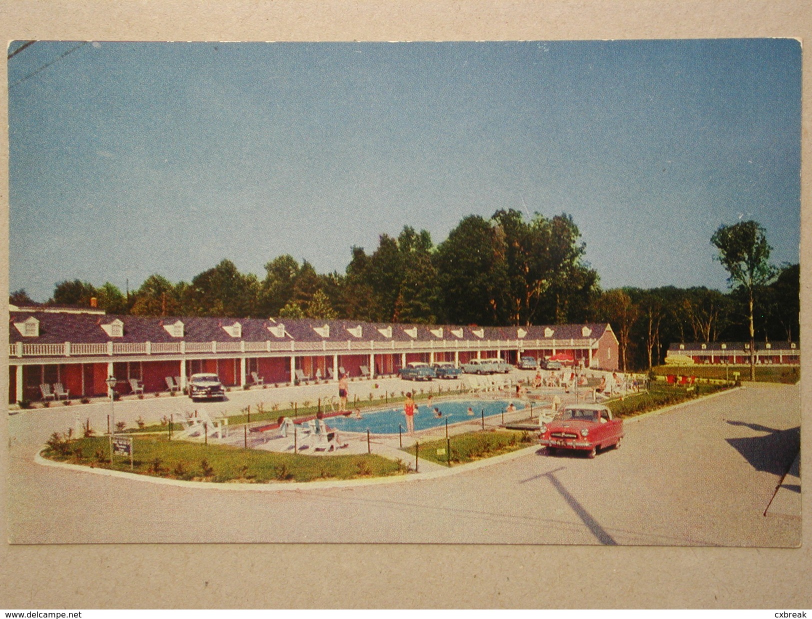Nash Metropolitan, Pocahontas Motor Lounge, Williamsburg, Virginia - Passenger Cars