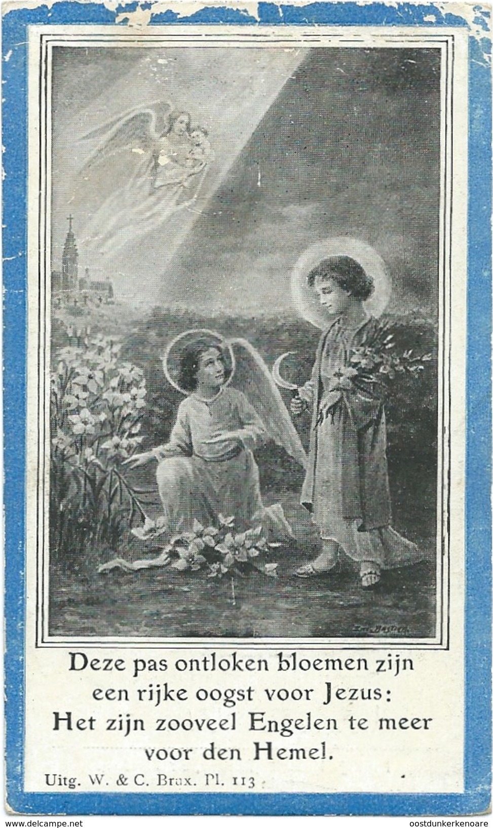 Doodsprentje: PEETERS Joanna Theresia Adriana: ° Esschen, 1924 Aldaar Overleden 1924 - Religión & Esoterismo