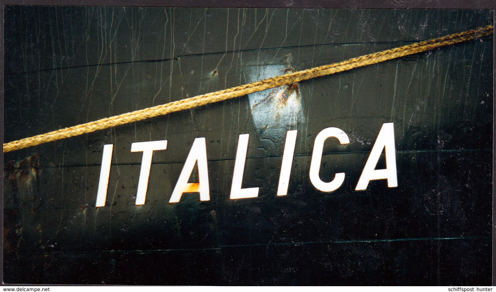 ANTARCTIC,ITALIA, KODAK Original Color-Photo, 17,5 X 10 Cm"MS ITALICA"  !! 24.3-32 - Antarctische Expedities