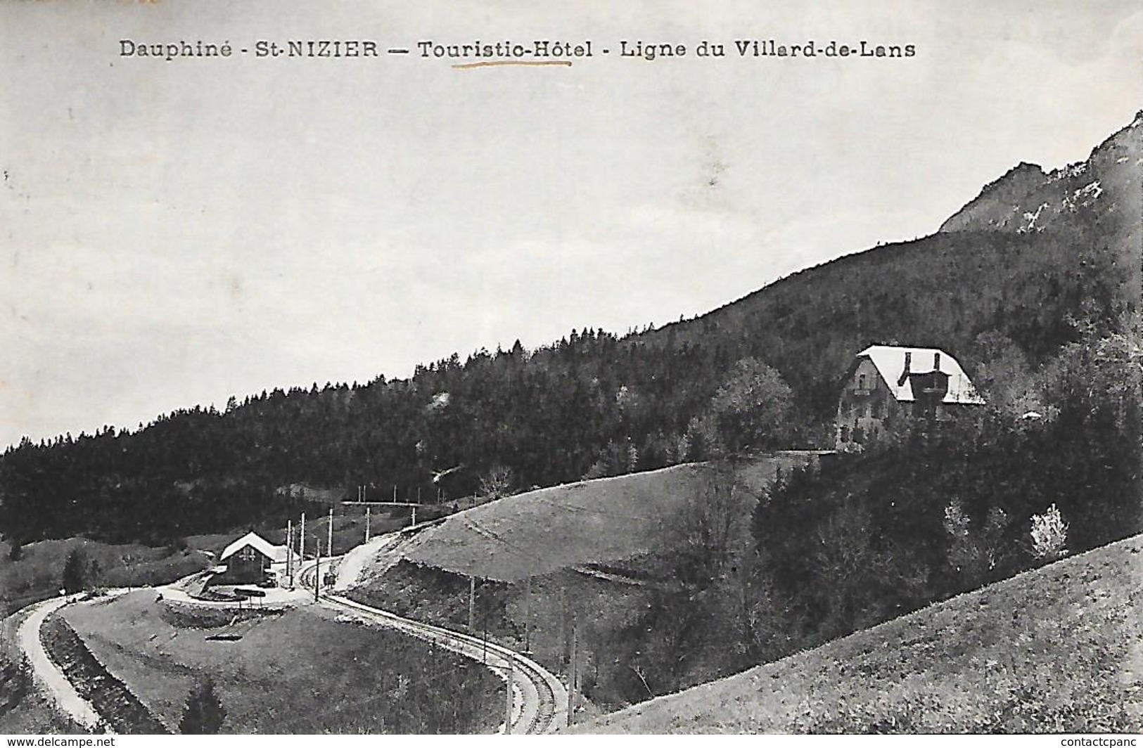 SAINT - NIZIER ( 38 ) - Touristic Hôtel - Ligne Du Villard De Lans - Autres & Non Classés