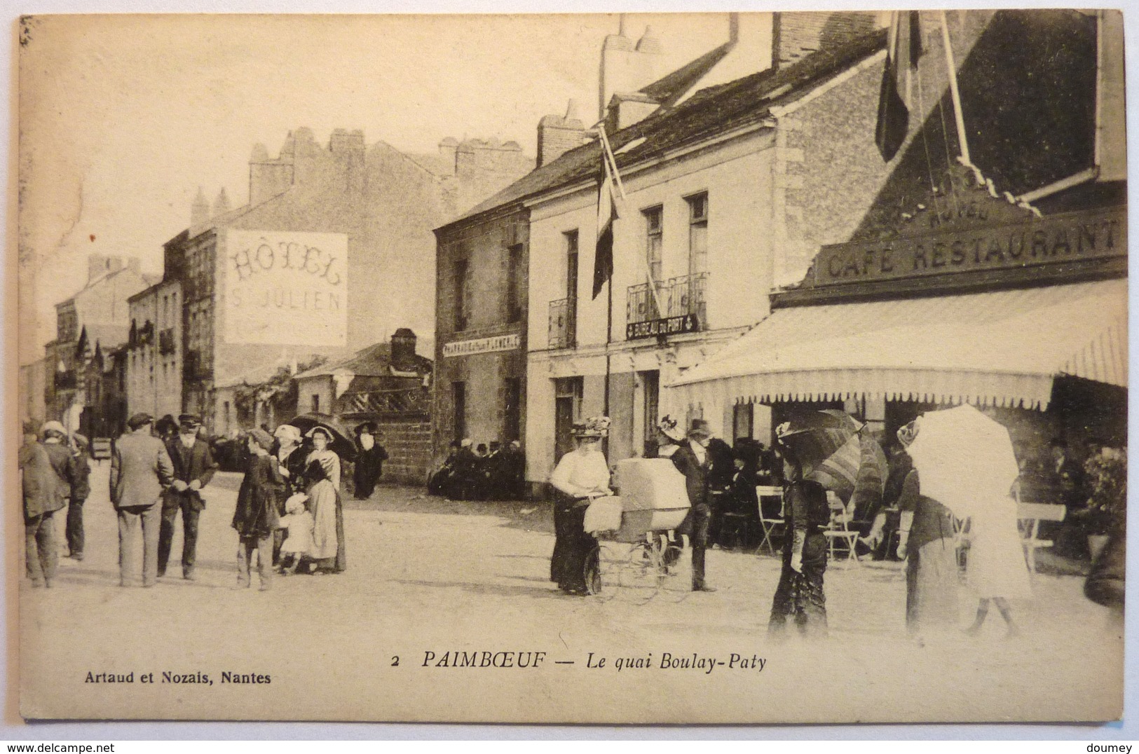 LE QUAI BOULAY-PATY - PAIMBOEUF - Paimboeuf