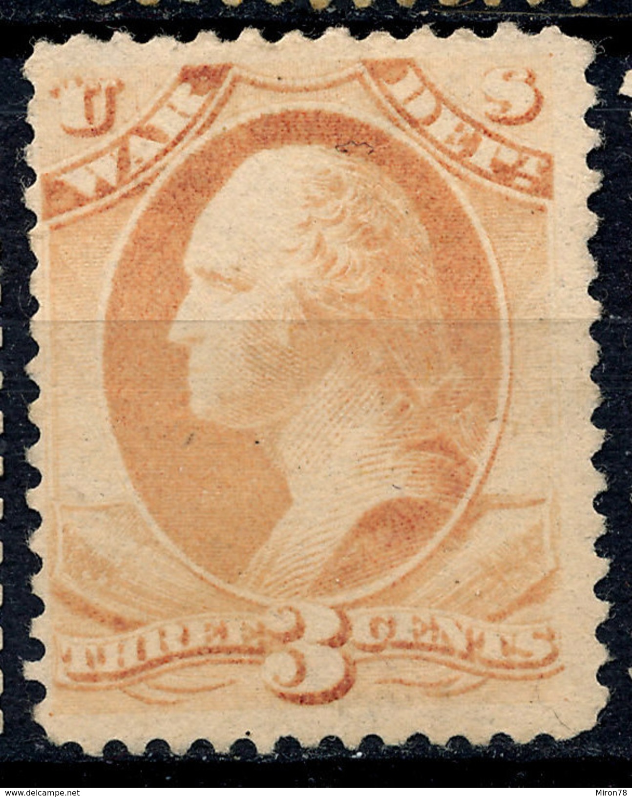 Stamp Us  WAR 1873 3c  Lot#70 - Unused Stamps