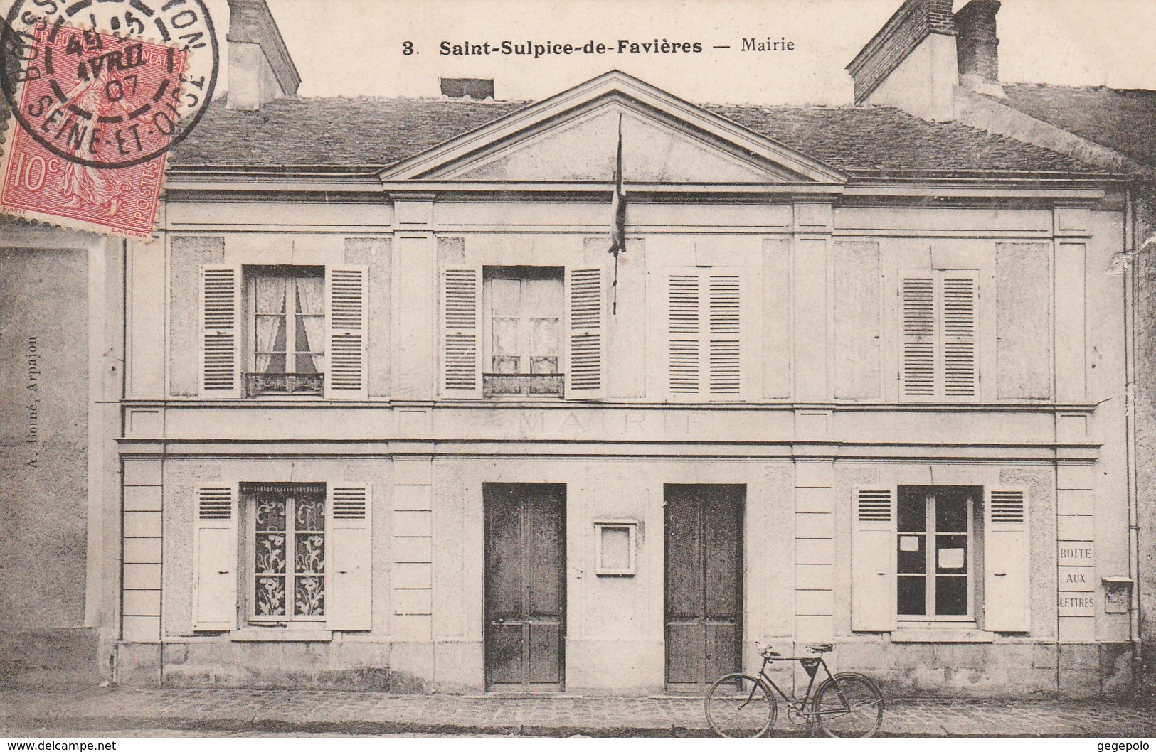 SAINT - SULPICE DE FAVIERES  - Mairie - Saint Sulpice De Favieres