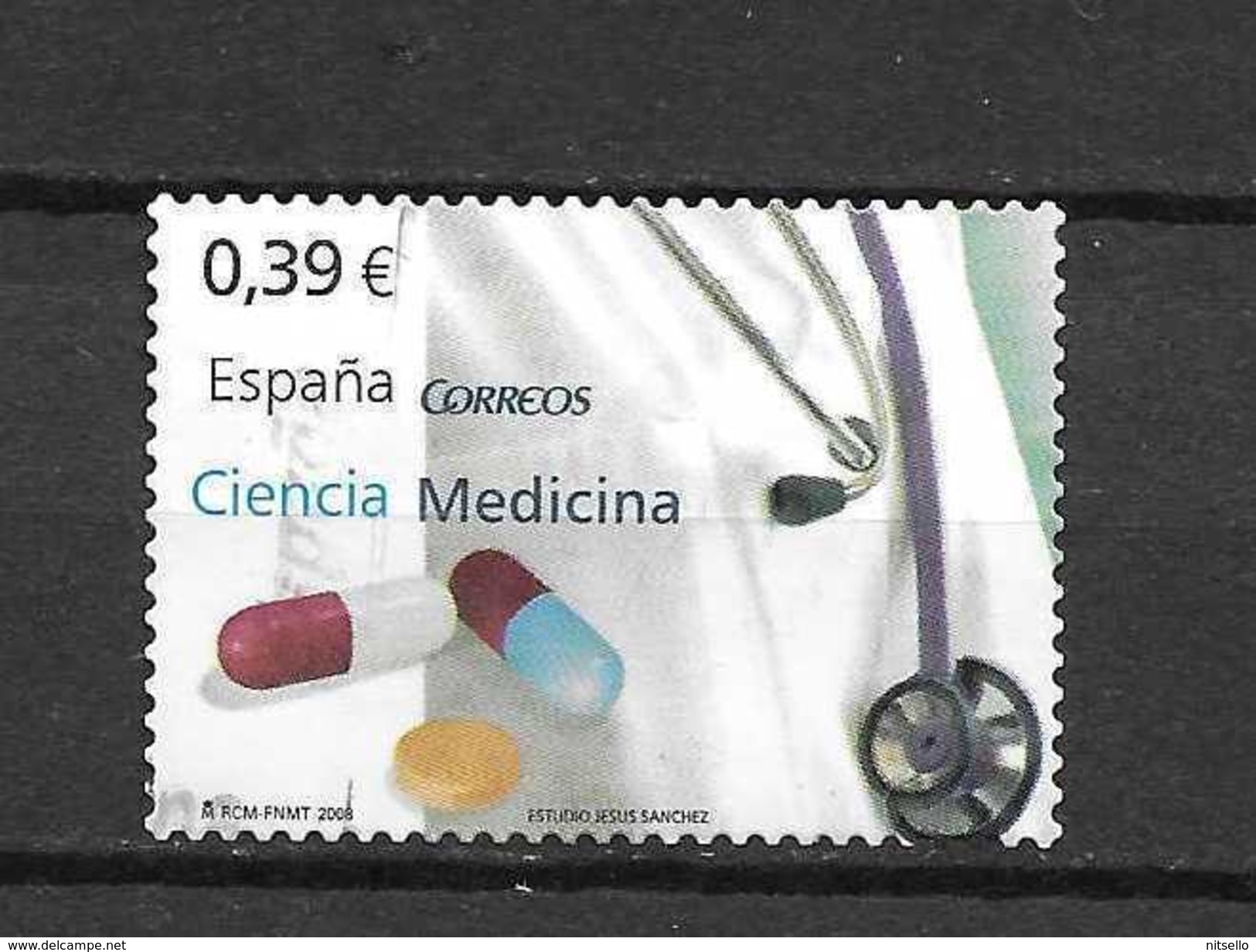 LOTE 1250  ///   ESPAÑA  2008  CIENCIA Y MEDICINA - Usados