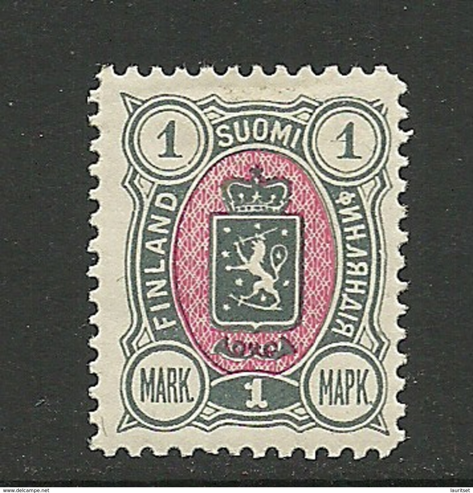 FINLAND FINNLAND 1890 Michel 32 A * - Neufs