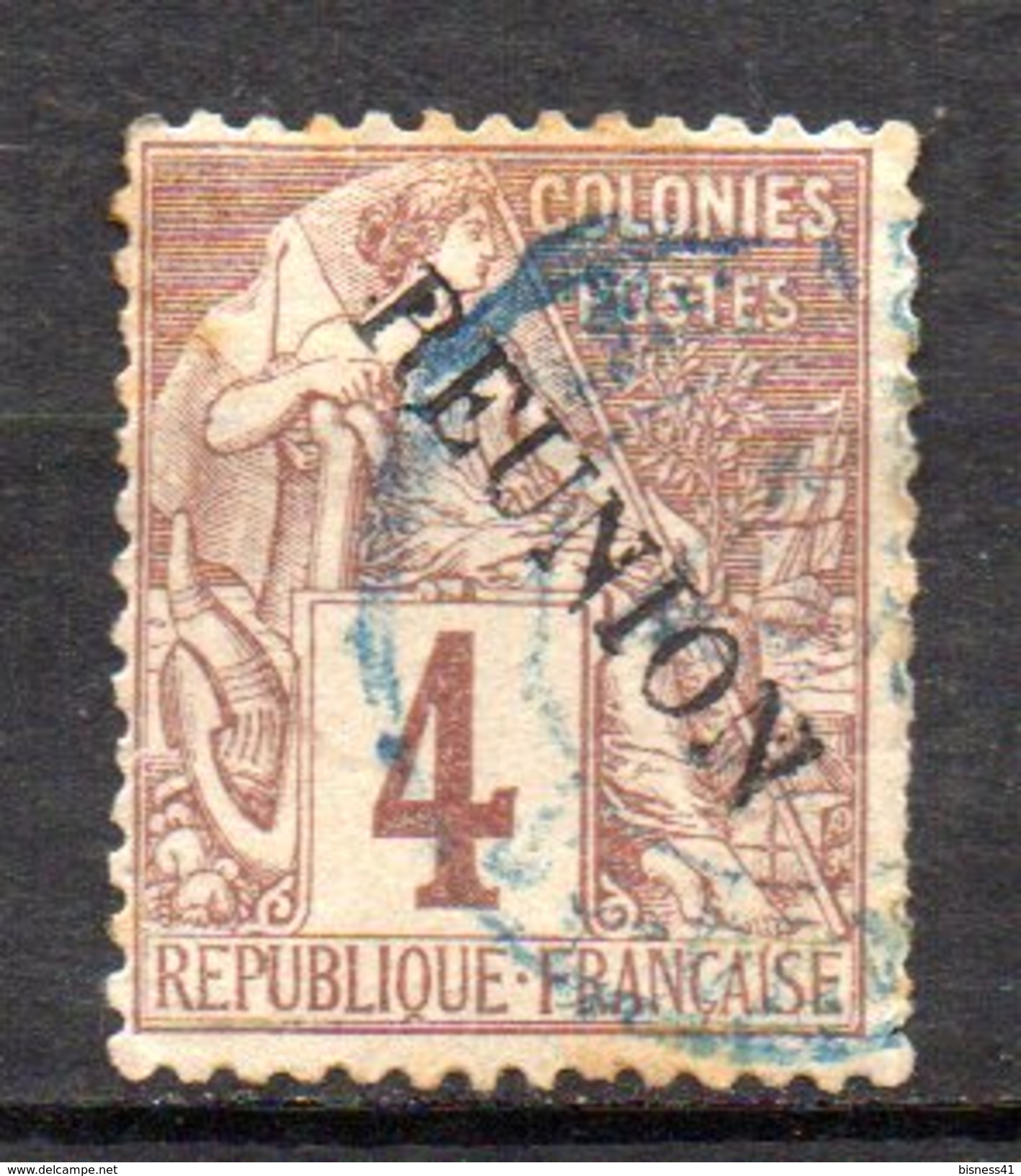Col3 :  Reunion N° 19  Oblitéré  , Cote : 8,50&euro; - Used Stamps