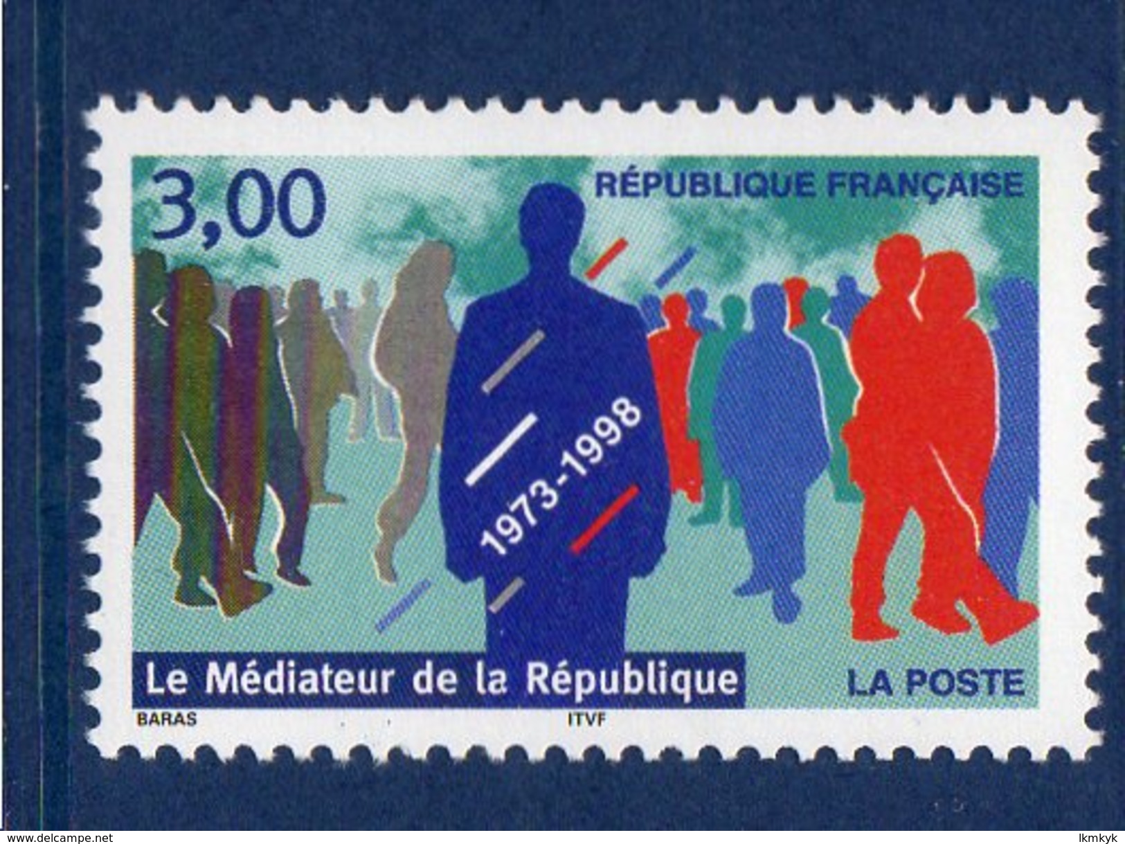 France 1998.25e Anniversaire De La Fonction De Médiateur De La République** - Neufs