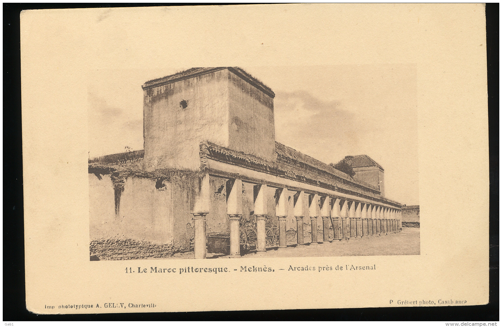 Maroc -- Meknes -- Arcades Pres De L'Arsenal - Meknès