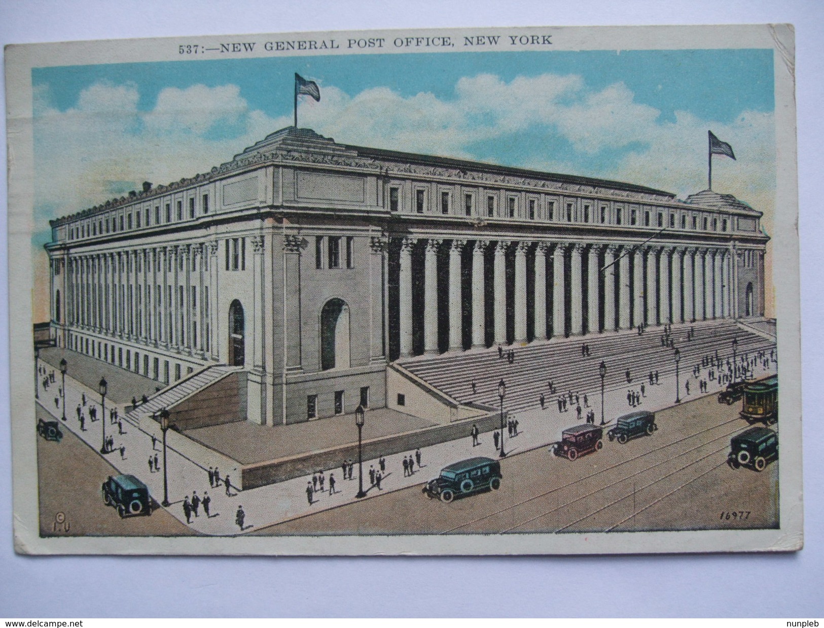 USA - New York - New General Post Office - 1930 - Autres Monuments, édifices