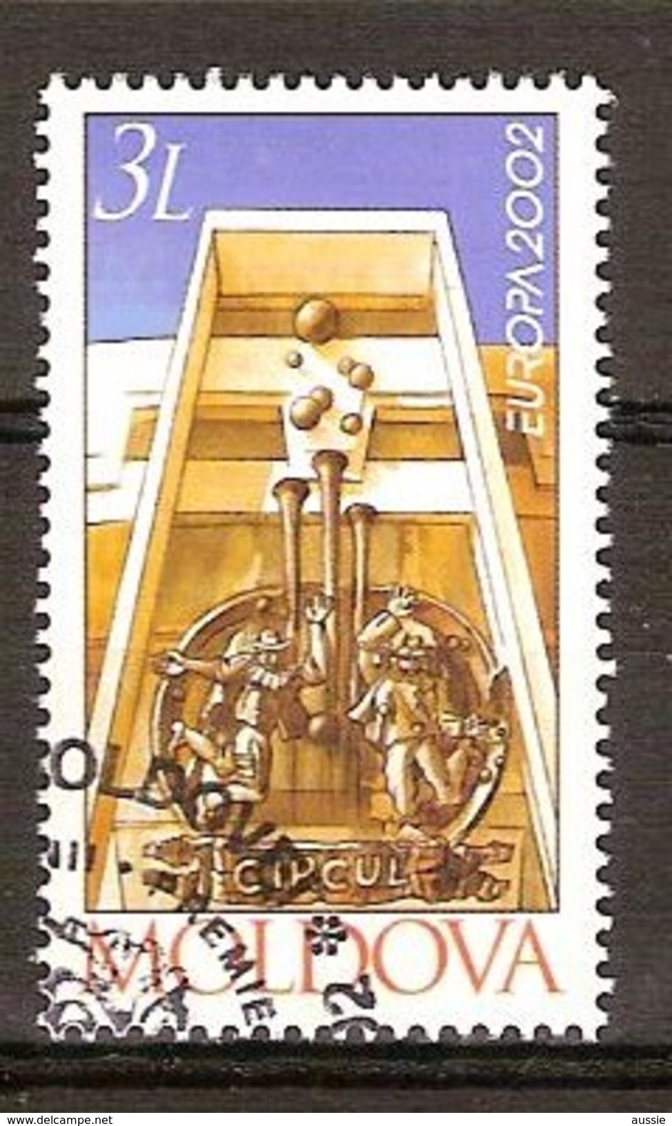 Moldova Moldavie 2002 Yvertn° 373 (°) Used Oblitéré  Cept Europa - Moldavie