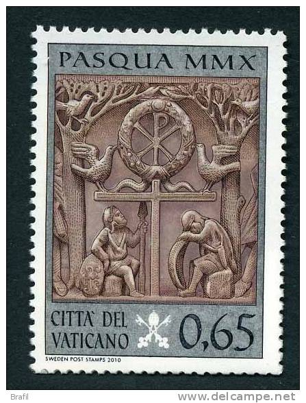 2010 Vaticano Francobollo Nuovo (**) Pasqua - Unused Stamps