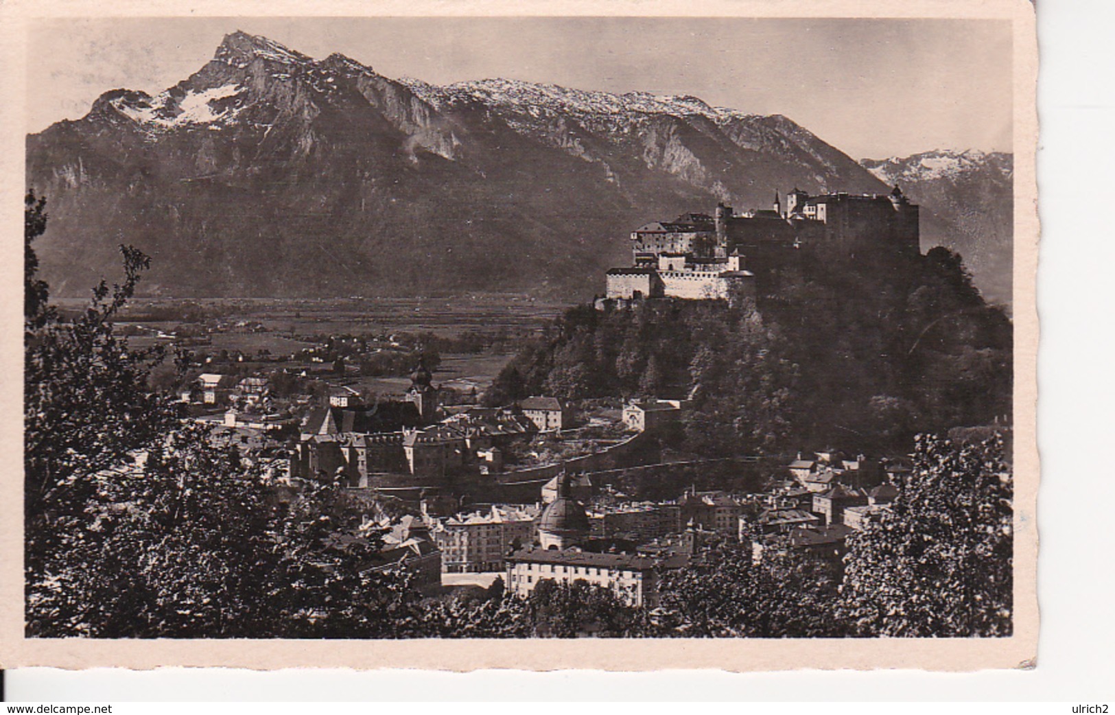 AK Salzburg Vom Kapuzinerberg - 1939  (28078) - Salzburg Stadt