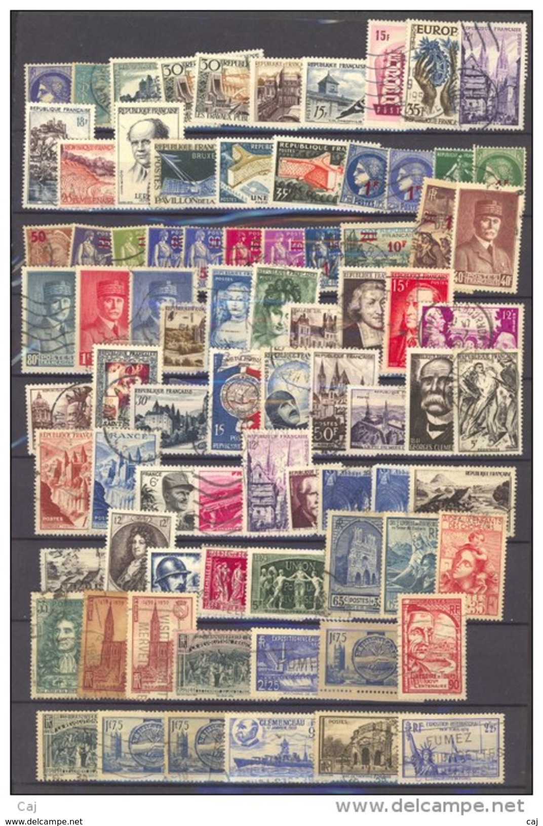 CLX 1003  -  France  :   142 Timbres *  Avant 1960 - Collections