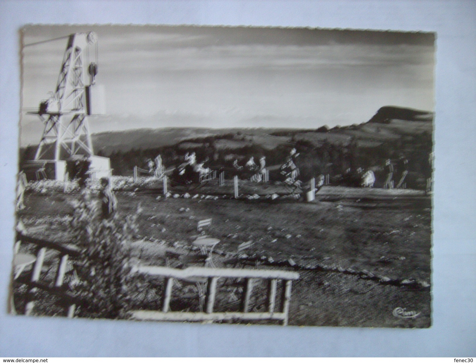 Doubs Télésiège Du Mont D'Or Le Parc D'enfants Et Vue Sur Les Alpes - Autres & Non Classés