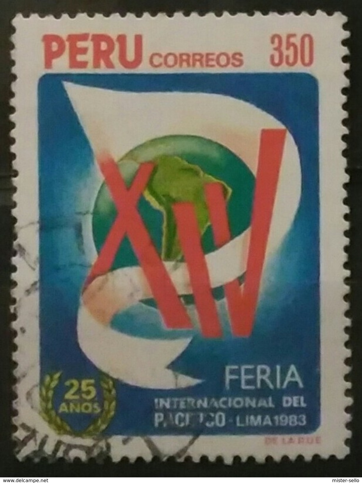 PERÚ 1983 Feria Internacional Del Pacífico. Lima. USADO - USED. - Peru