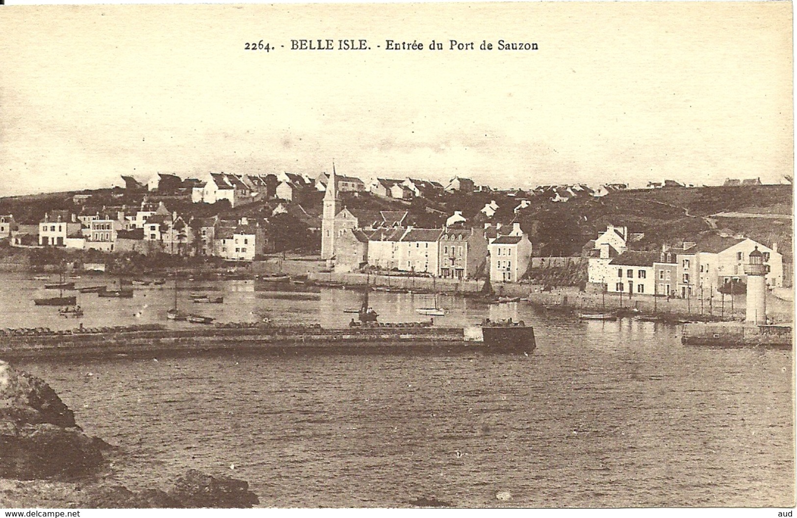 BELLE ILE EN MER, Entrée Du Port De Sauzon - Belle Ile En Mer