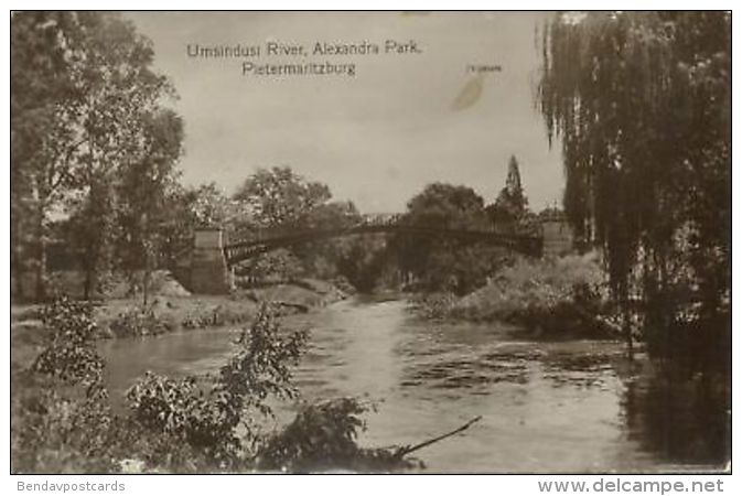 South Africa PIETERMARITZBURG Alexandra Park, Umsindusi (1920s) Postcard - Afrique Du Sud