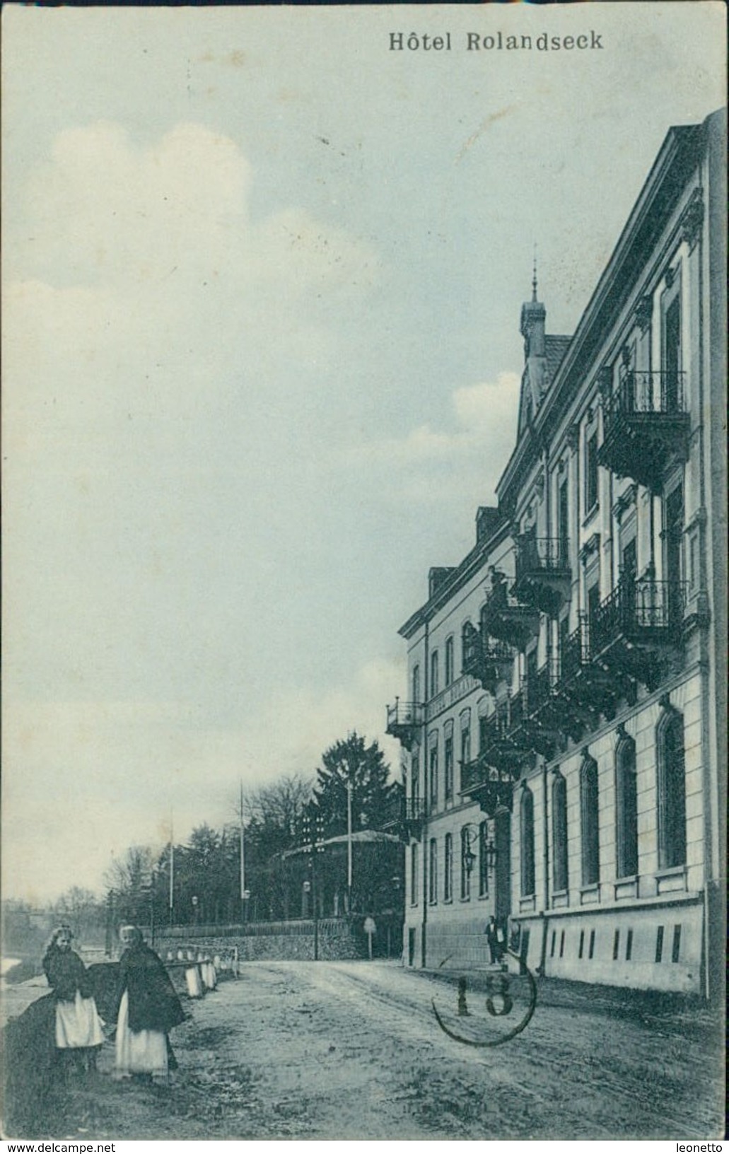 AK Remagen-Rolandseck, Hotel Rolandseck, O 1906 Nachporto (23092) - Remagen