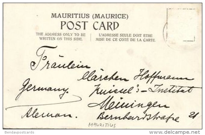 Mauritius Maurice, PORT LOUIS, Institut (1909) - Mauritius