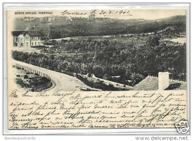 Portugal, MONTE ESTORIL, Panorama (1901) - Andere & Zonder Classificatie