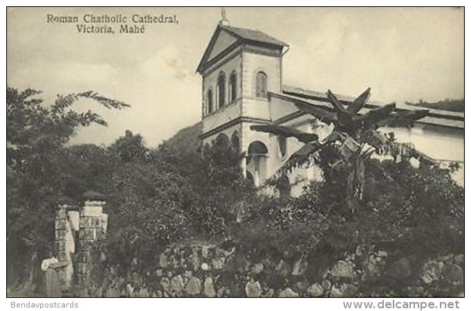 Seychelles, MAHE VICTORIA, Roman Catholic Cathedral (1910s) - Seychellen