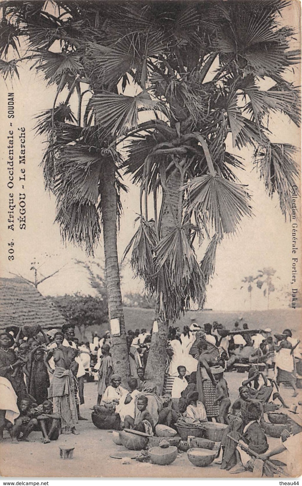 ¤¤  -  304   -  SOUDAN   -  SEGOU   -   Le Marché     -  ¤¤ - Sudán