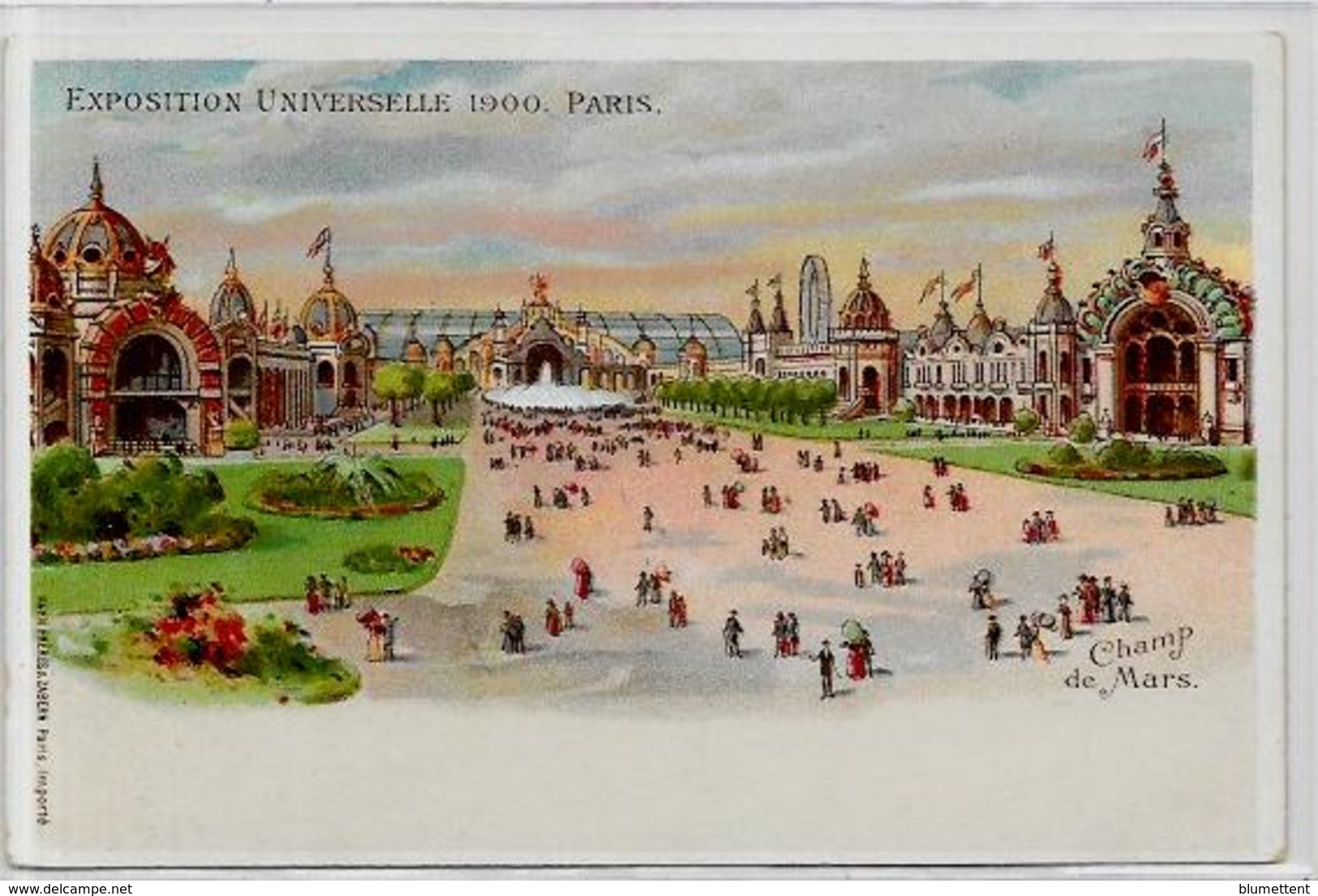 CPA Exposition Universelle 1900 PARIS Non Circulé Dos Non Séparé - Ausstellungen