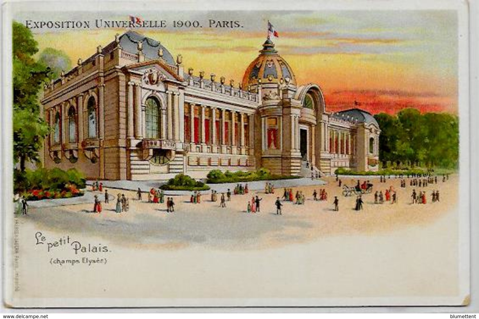 CPA Exposition Universelle 1900 PARIS Non Circulé Dos Non Séparé - Exhibitions