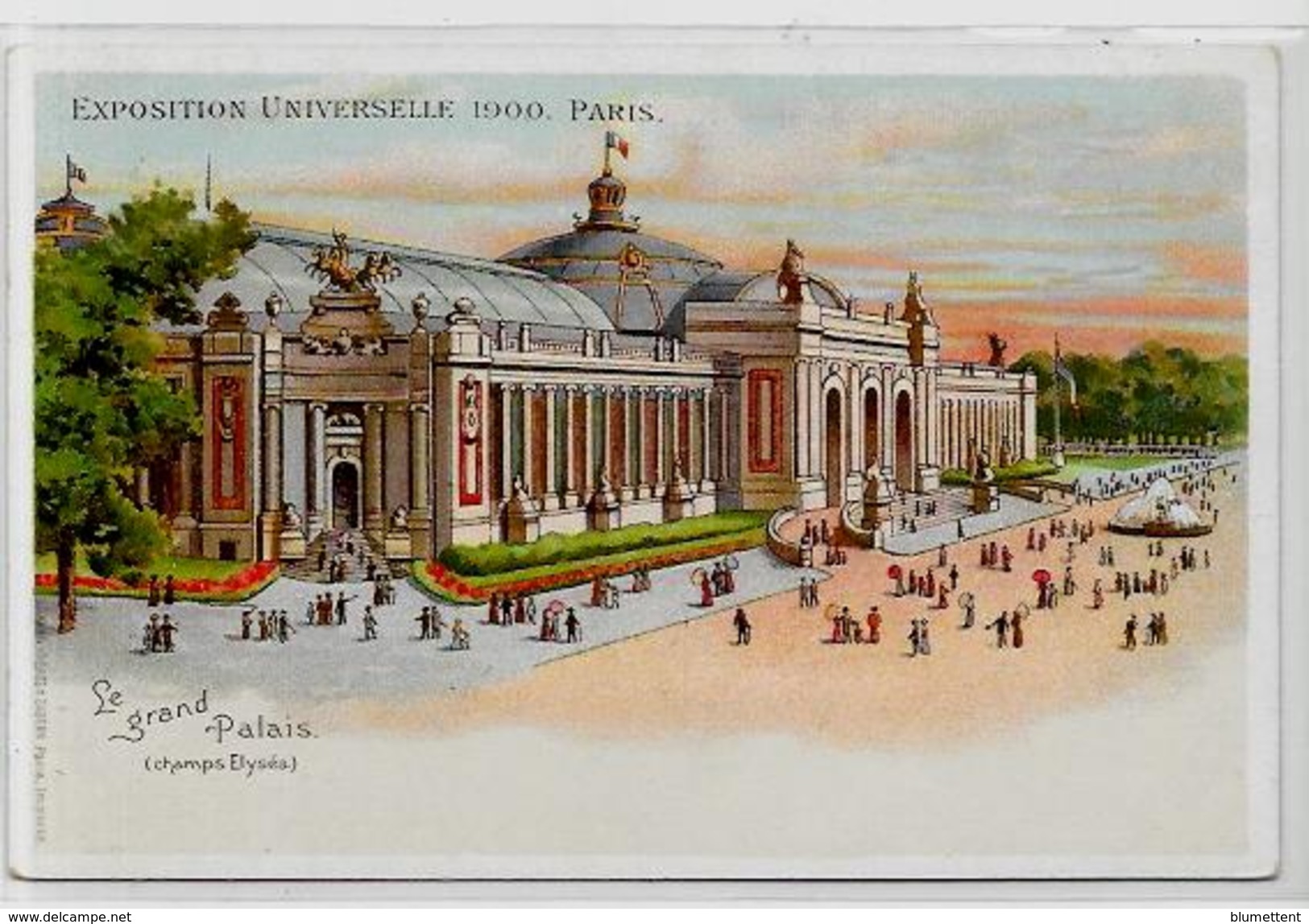 CPA Exposition Universelle 1900 PARIS Non Circulé Dos Non Séparé - Mostre