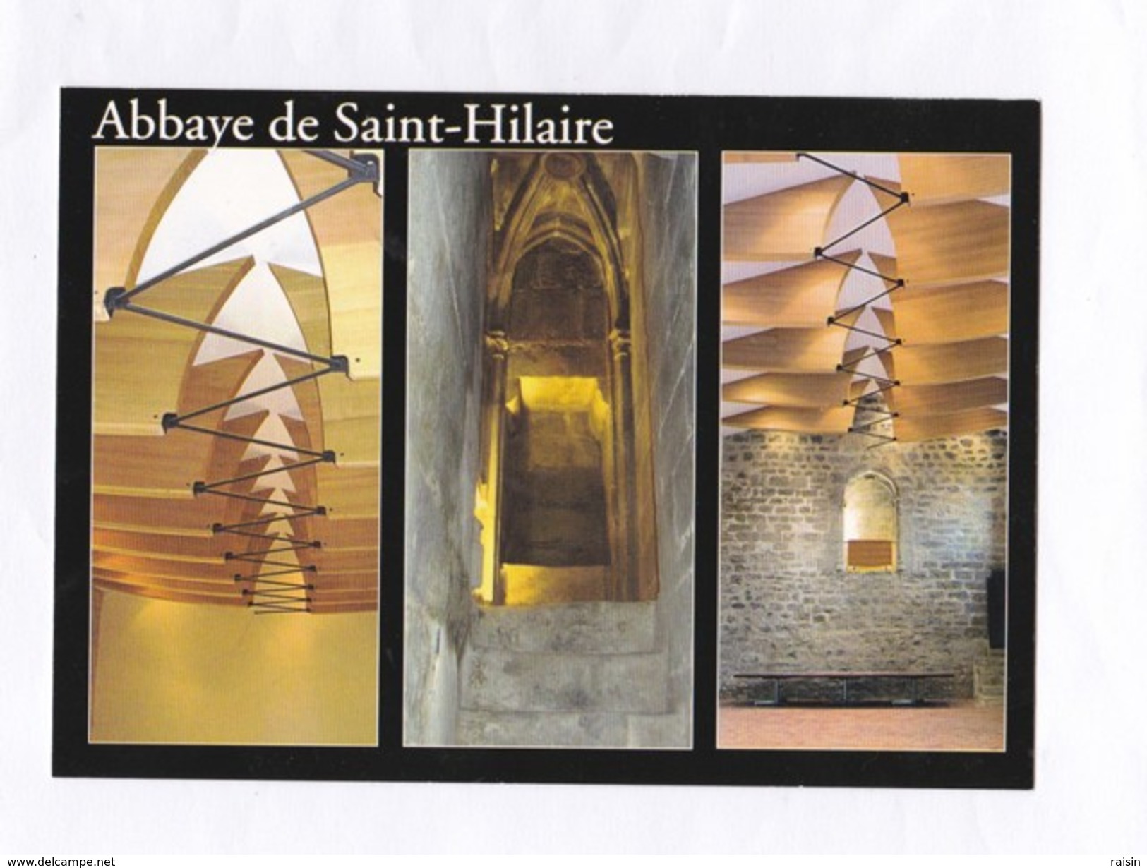 11 Saint Hilaire Abbaye  Le Réfectoire Des Moines  TBE - Saint Hilaire