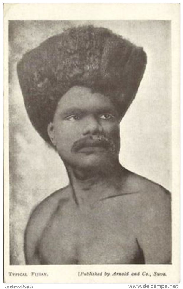 Fiji Islands, Native Fijian Male (1930s) - Fiji