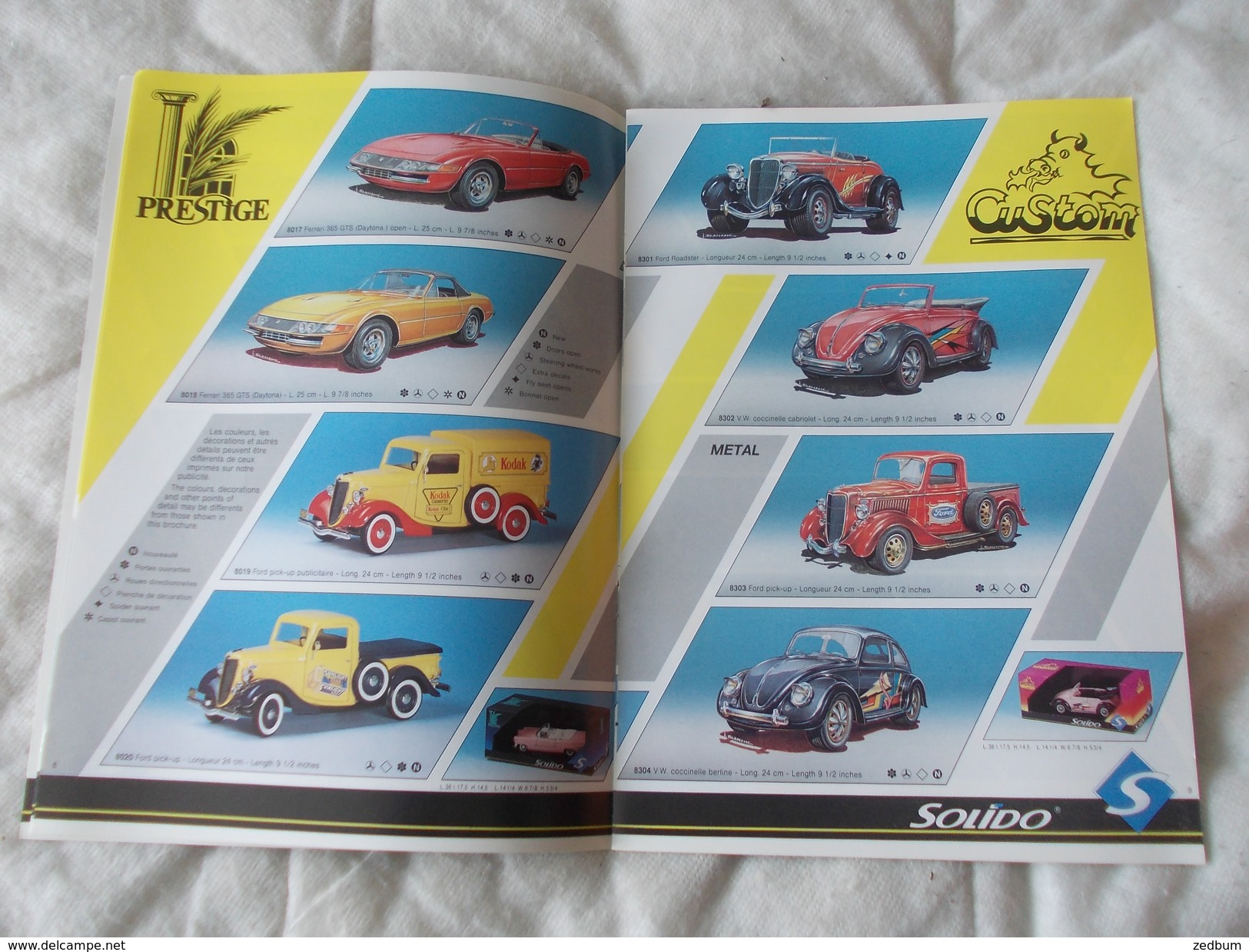 Catalogue Solido 1991 - Modellismo