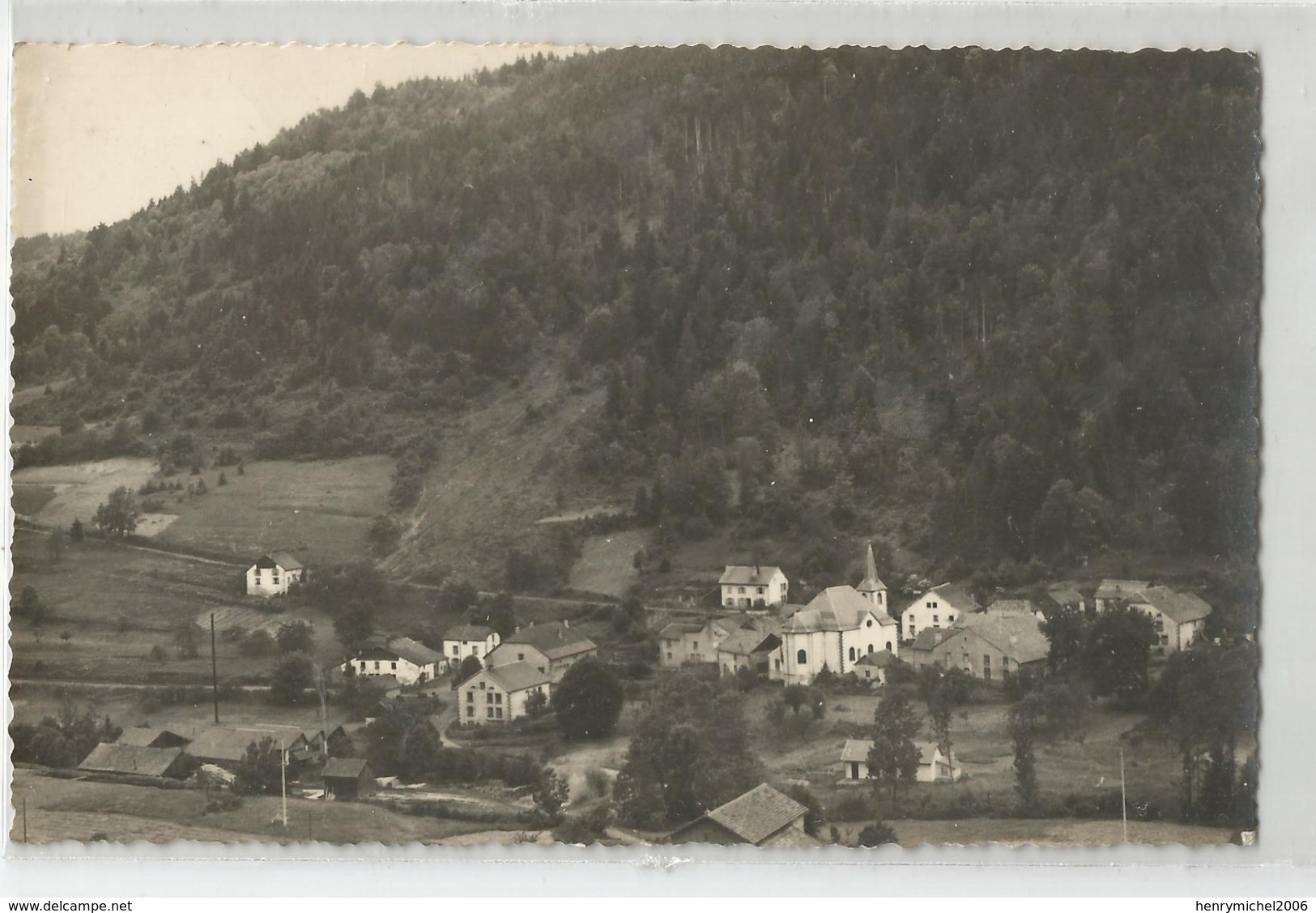 70 Haute Saone - Miellin 1955 Carte Photo Cachet Servande - Autres & Non Classés