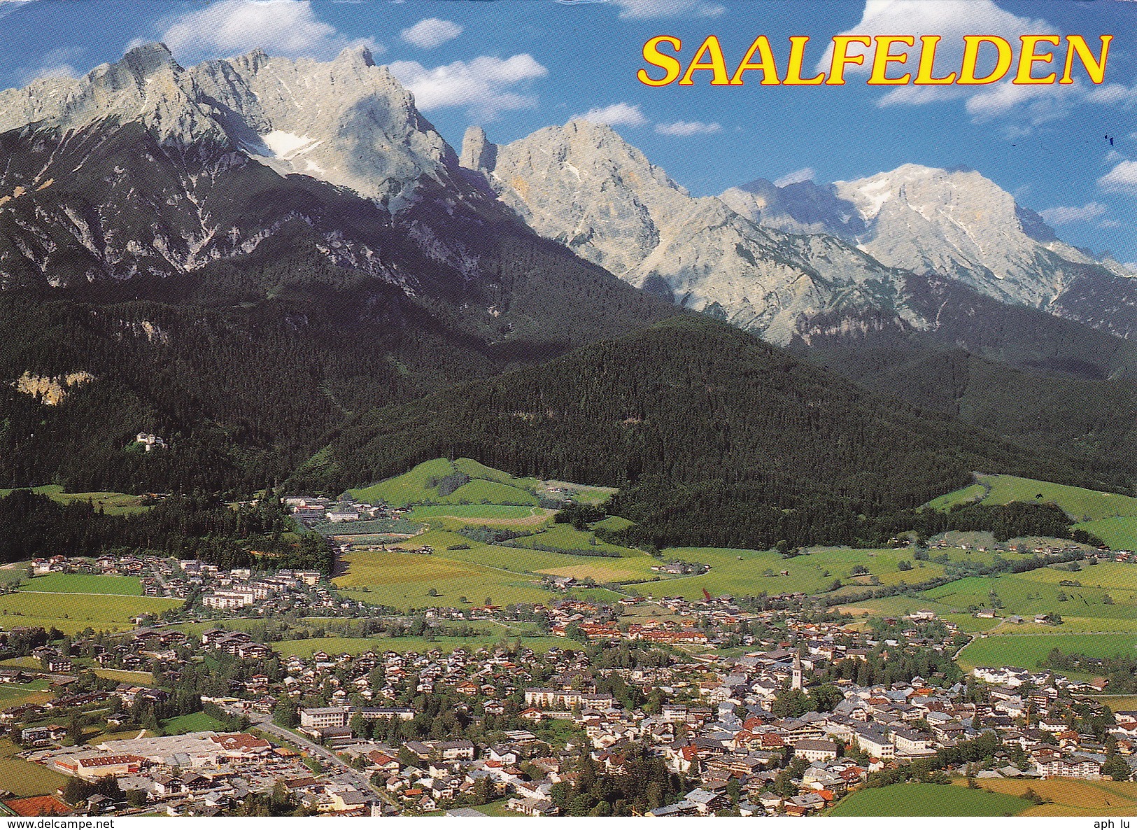 Saalfelden Am Steinernen Meer, Gelaufen 199x (ak0060) - Saalfelden
