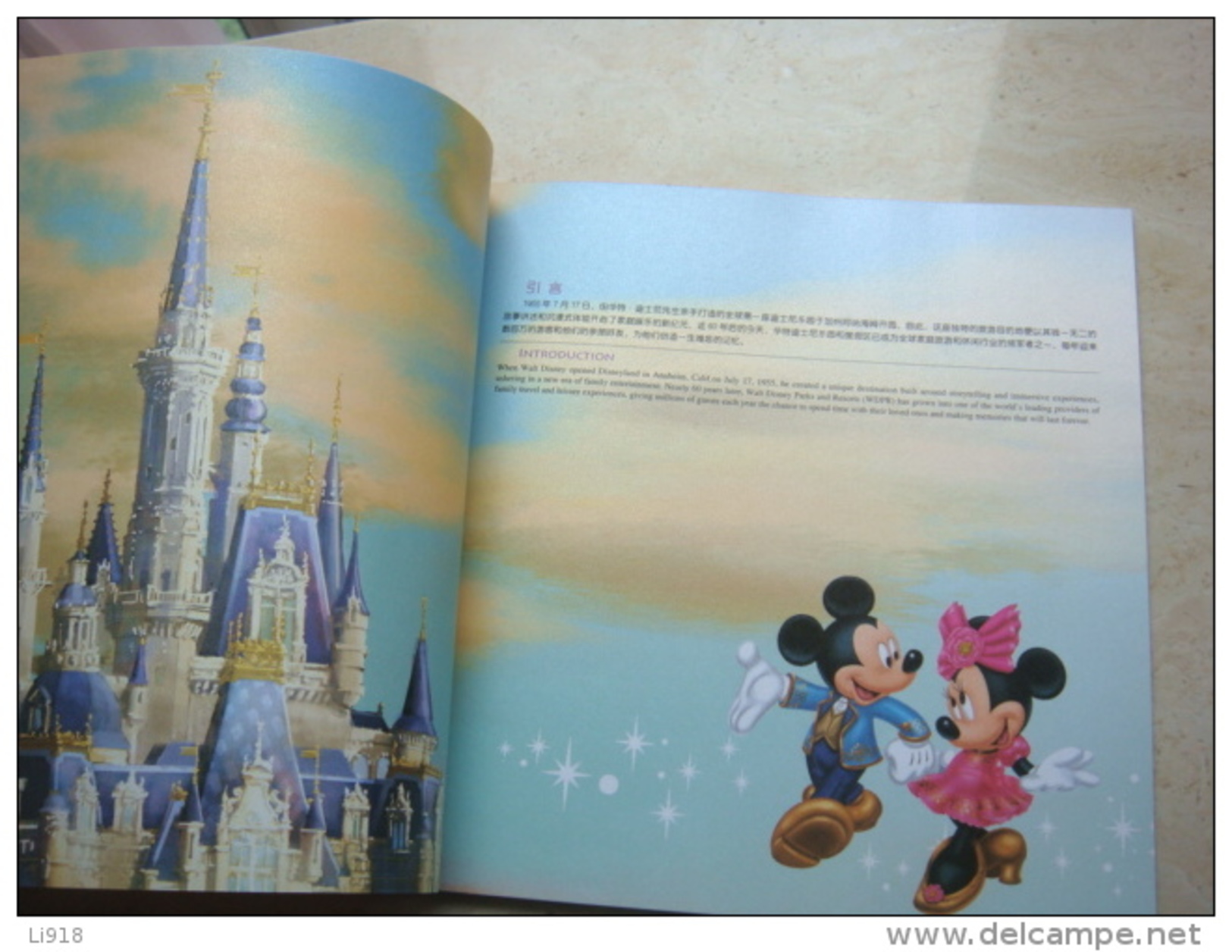 China 2016 Deluxe Stamp Book Disney Land ShangHai Resort Booklet Present - Ongebruikt