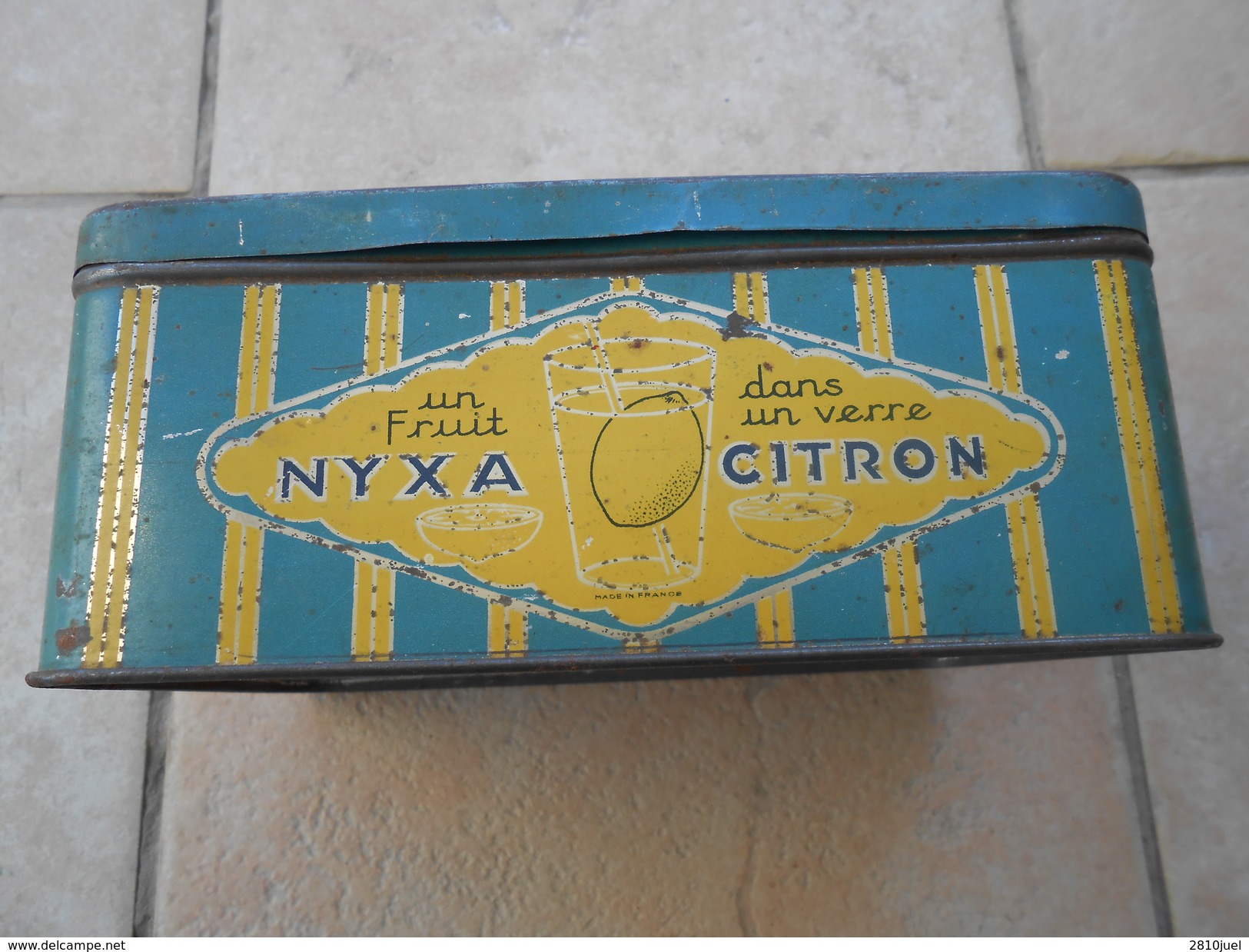 Boîte Métal NYXA Citron - Scatole