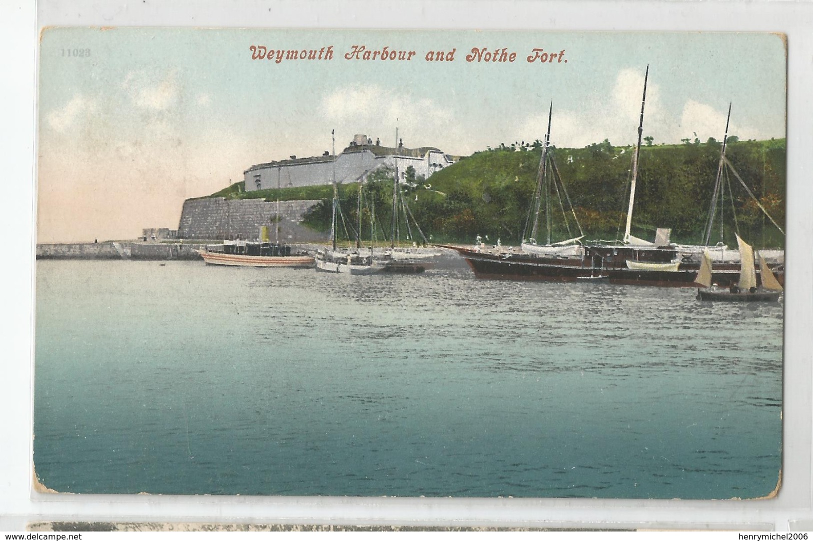 Royaume Uni - Angleterre - Dorset - Weymouth Harbour And Nothe Fort 1907 - Weymouth