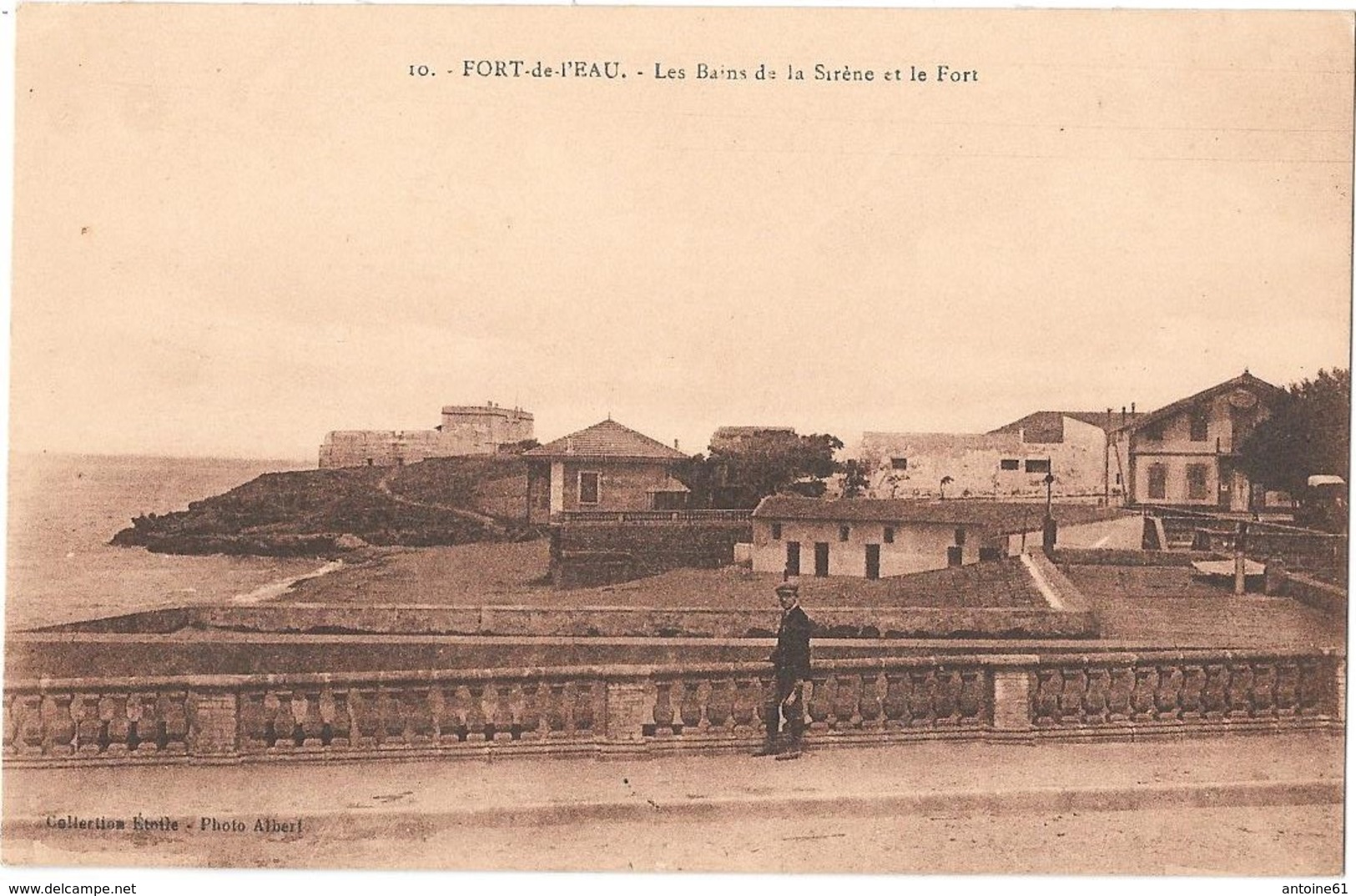 FORT-de-L'EAU -- Les Bains De La Sirene Et Le Fort - Other & Unclassified