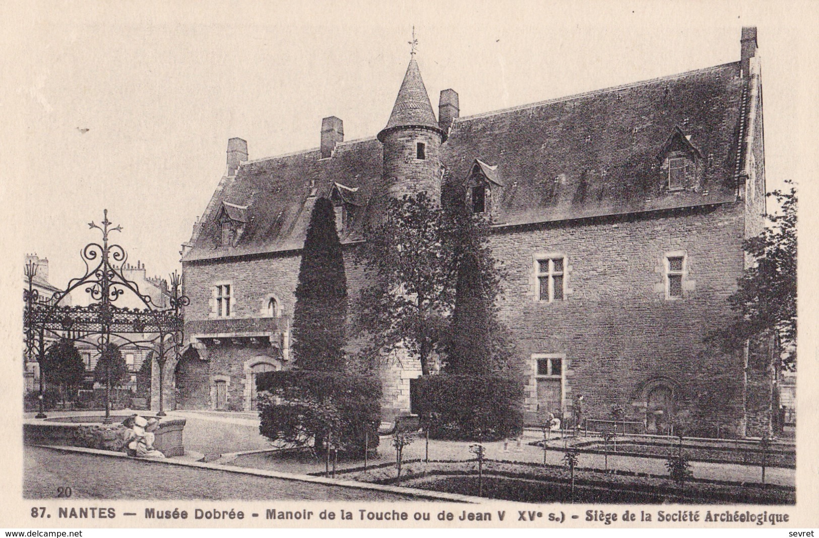 NANTES . - Musée Dobrée - Manoir De La Touche Ou De Jean V - Nantes