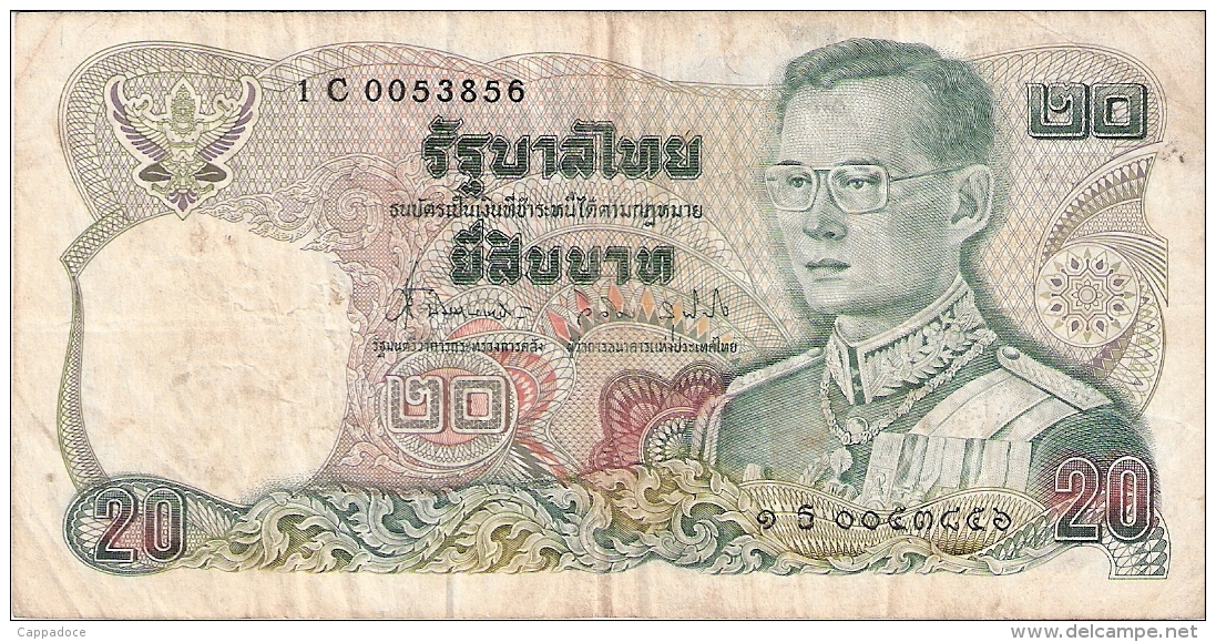 THAILANDE   20 Baht   ND (1981)   P. 88 - Thaïlande