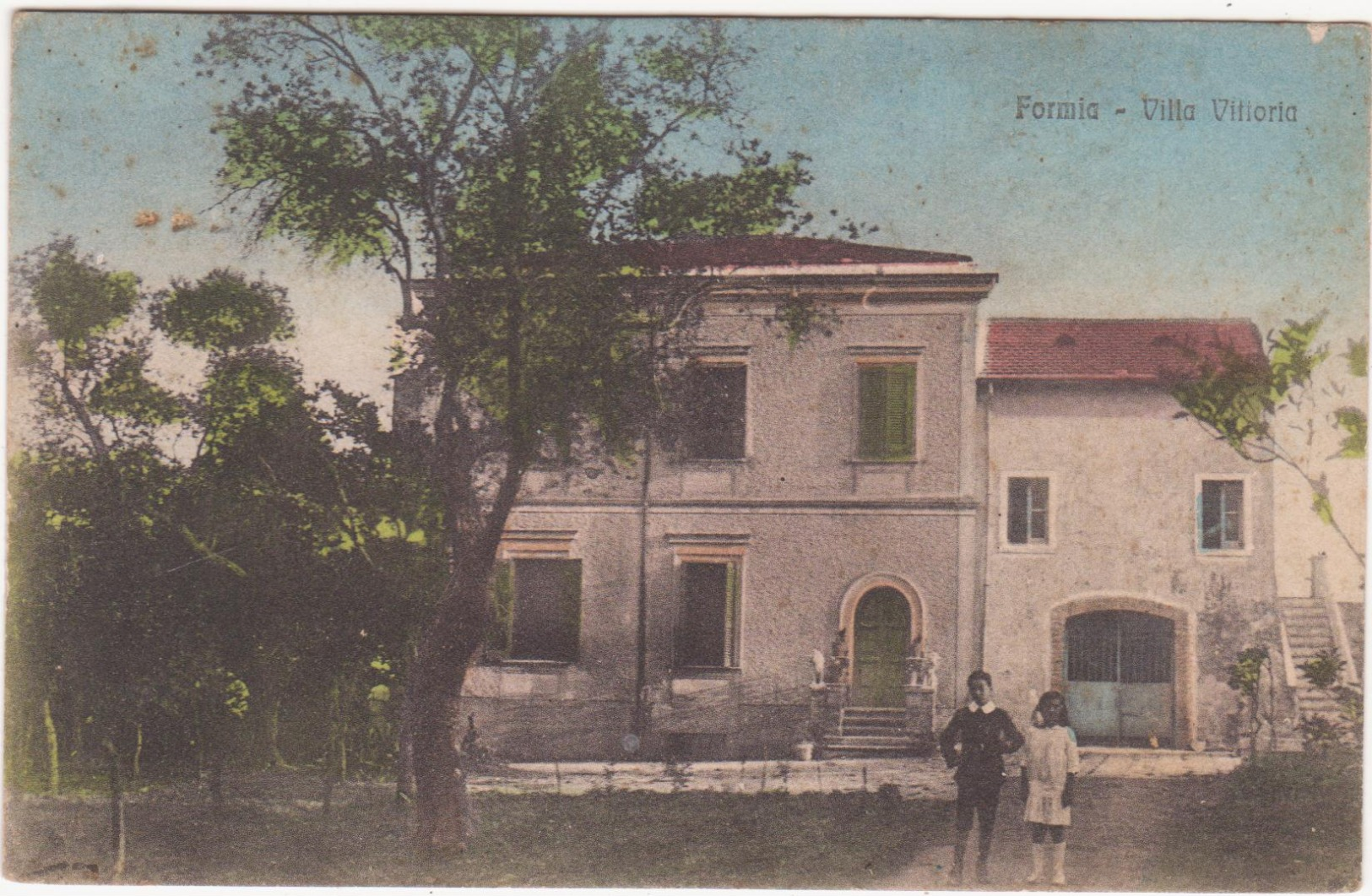 N 212 - FORMIA LATINA VILLA VITTORIA ANIMATA 1900 CIRCA - Altri & Non Classificati