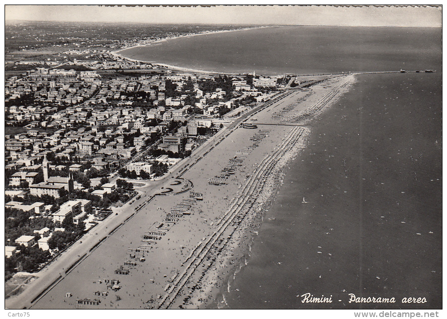 Italie - Rimini - Panorama Aereo - Rimini