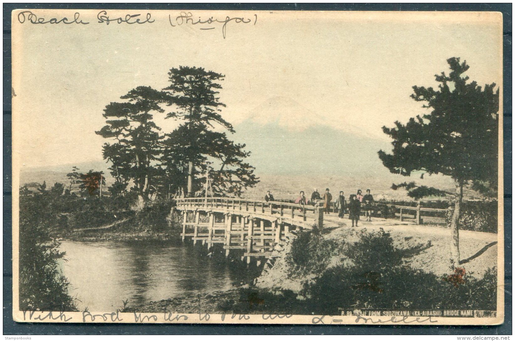 1905 Japan Postcard - Shanghai IJPO I.J.P.O. China - Covers & Documents