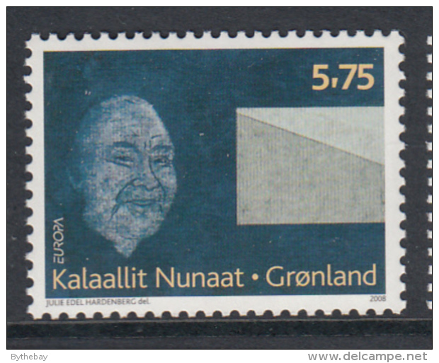 Greenland MNH 2008 Scott #511 5.75k Man, Envelope - EUROPA - 2008