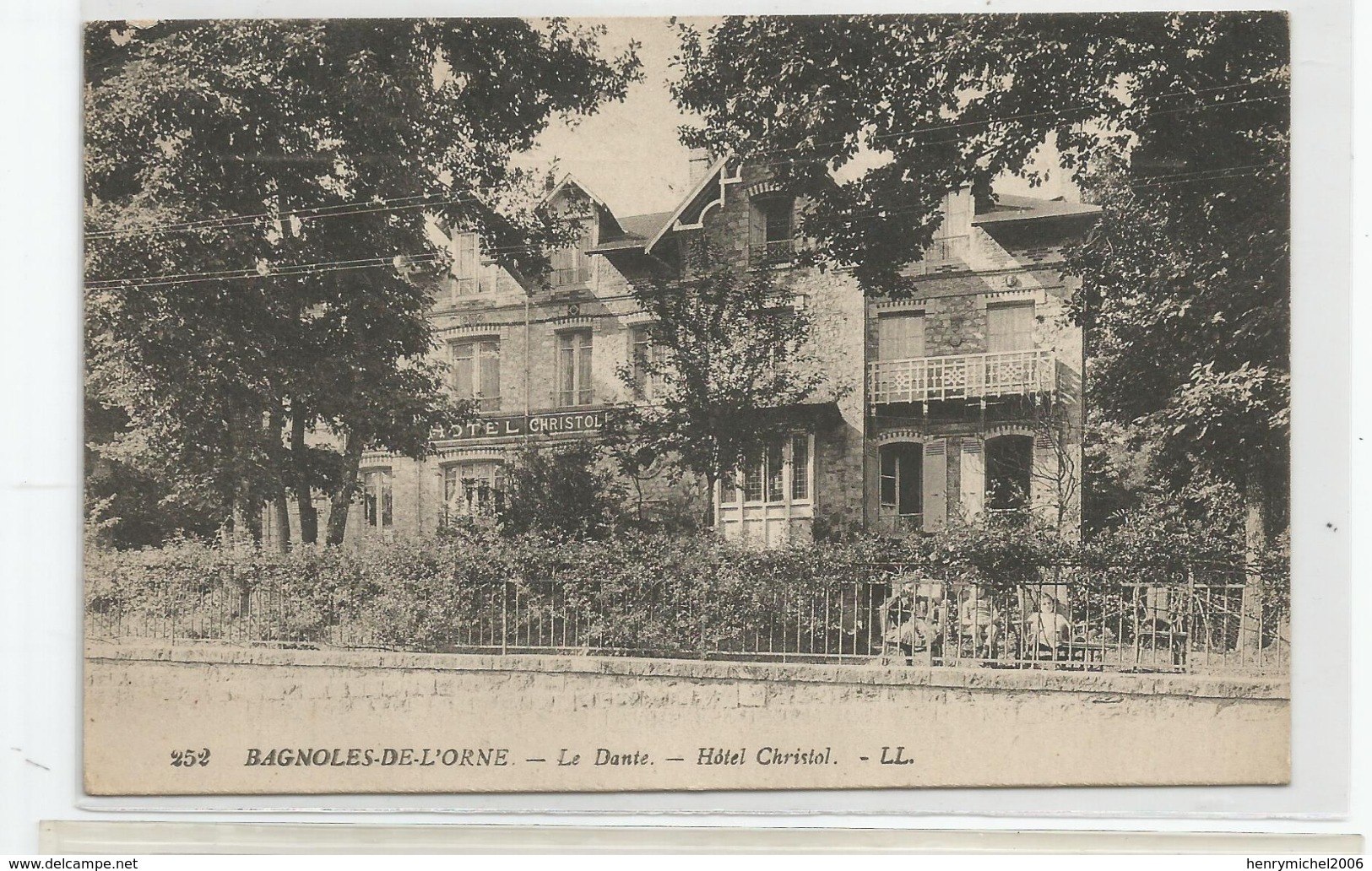 61 Bagnoles De L'orne - Le Dante Hotel Christol 1918 - Bagnoles De L'Orne