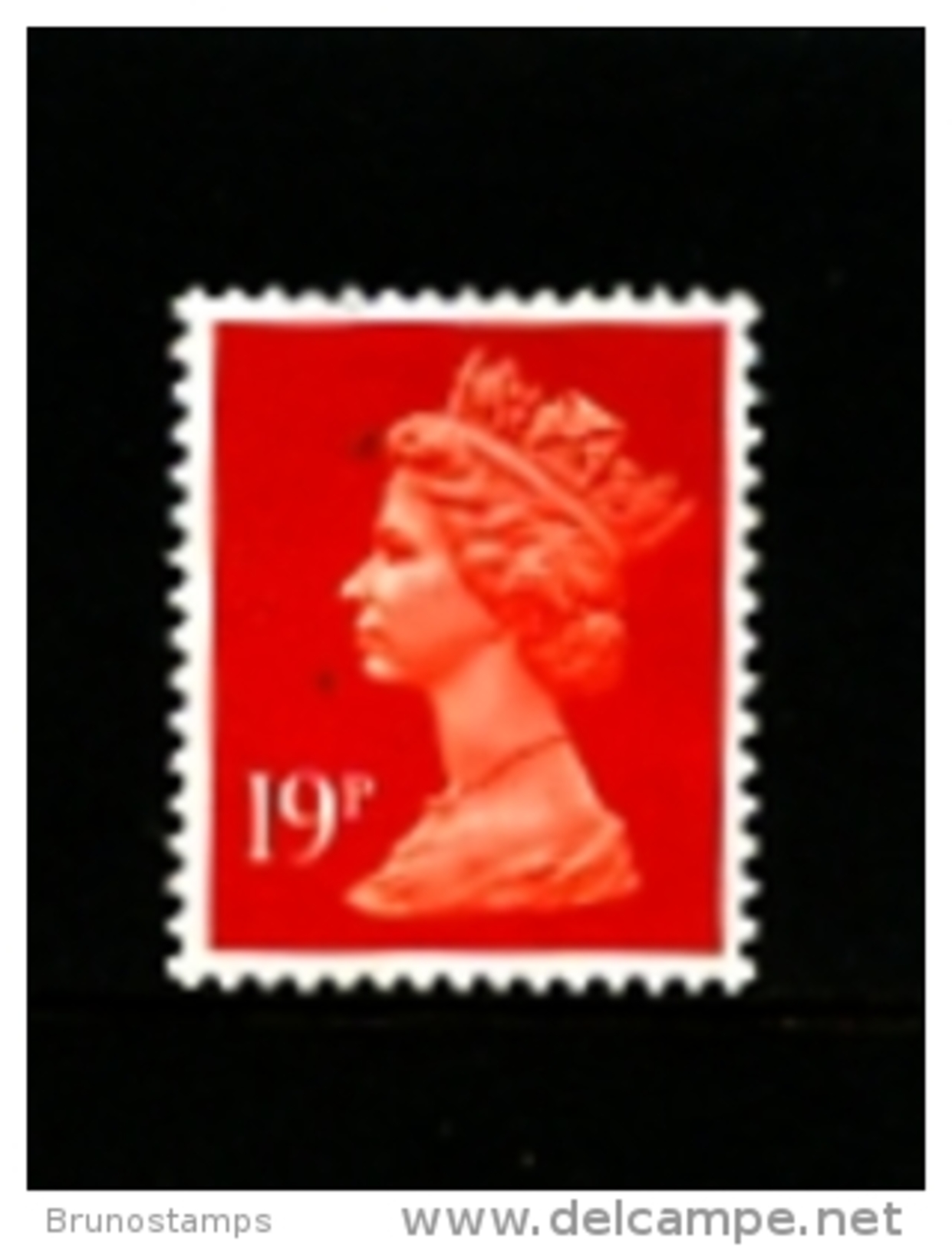 GREAT BRITAIN - 1988  MACHIN  19p.  ACP  LITHO  MINT NH  SG X1013 - Machins