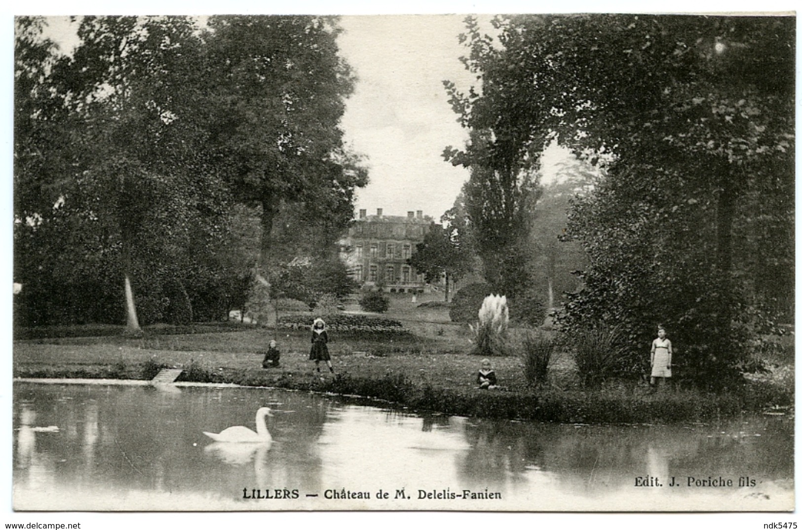 62 : LILLERS - CHATEAU DE M. DELELIS-FANIEN - Lillers