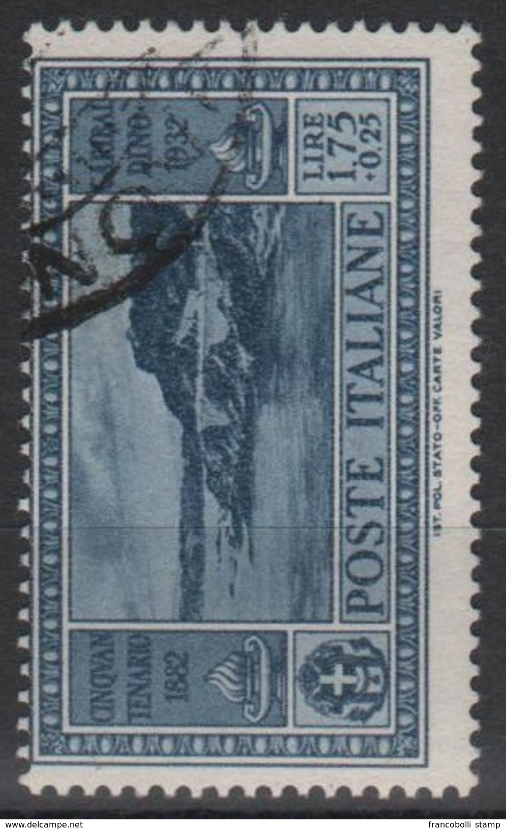 1932 Garibaldi P.o. Valore Singolo 1,75 L. US - Usati