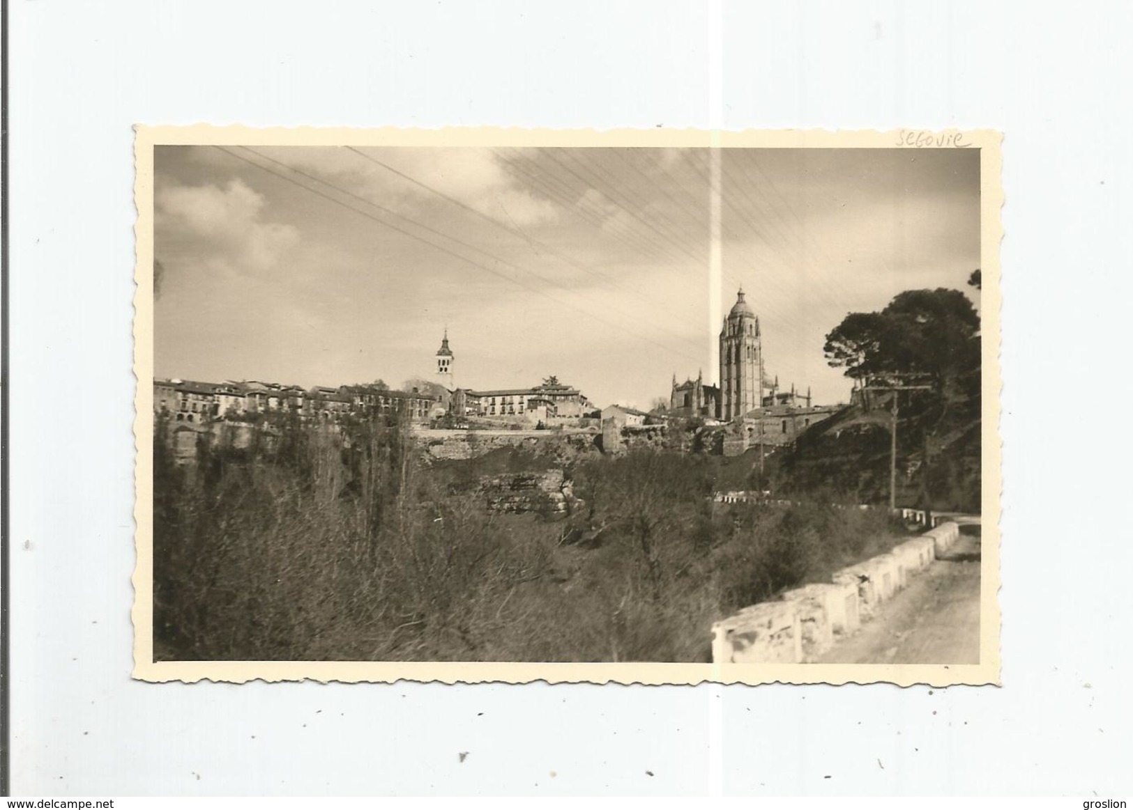 SEGOVIE (ESPAGNE) CARTE PHOTO CATHEDRALE SAN ESTEBAN - Segovia